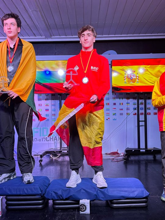 Daniel Tabuenca (Spain), silver medal in the Open U17.