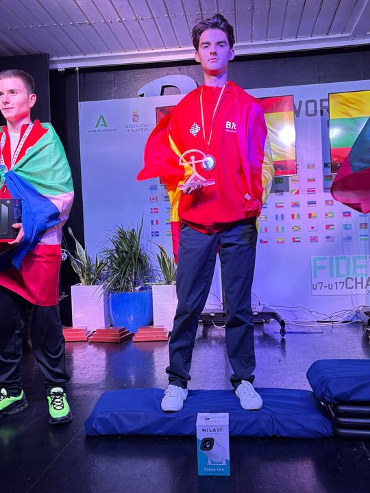 Iago Fernandez Ramos (Spain), bronze medal in the Open U17.