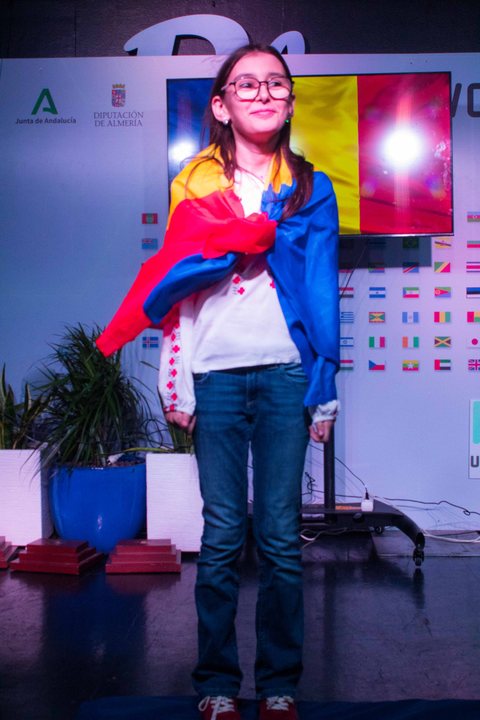 Medallist at the prize-giving ceremony of the FIDE World U7–U17 Championships 2026.