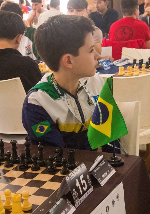 Day 1 (rounds 1–2) of the FIDE World U7–U17 Championships 2026 in Roquetas de Mar.