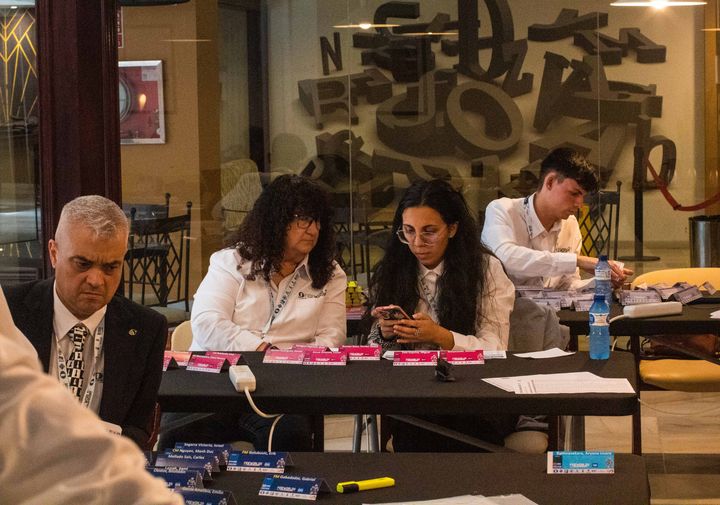 Day 1 (rounds 1–2) of the FIDE World U7–U17 Championships 2026 in Roquetas de Mar.