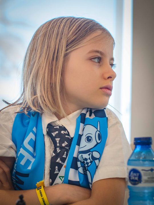 Day 1 (rounds 1–2) of the FIDE World U7–U17 Championships 2026 in Roquetas de Mar.