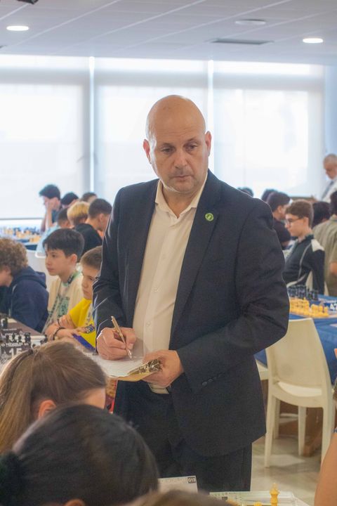 Day 1 (rounds 1–2) of the FIDE World U7–U17 Championships 2026 in Roquetas de Mar.