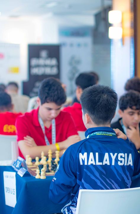 Jornada 3 (rondas 5–6) del Mundial FIDE Sub-7 a Sub-17 2026 en Roquetas de Mar.
