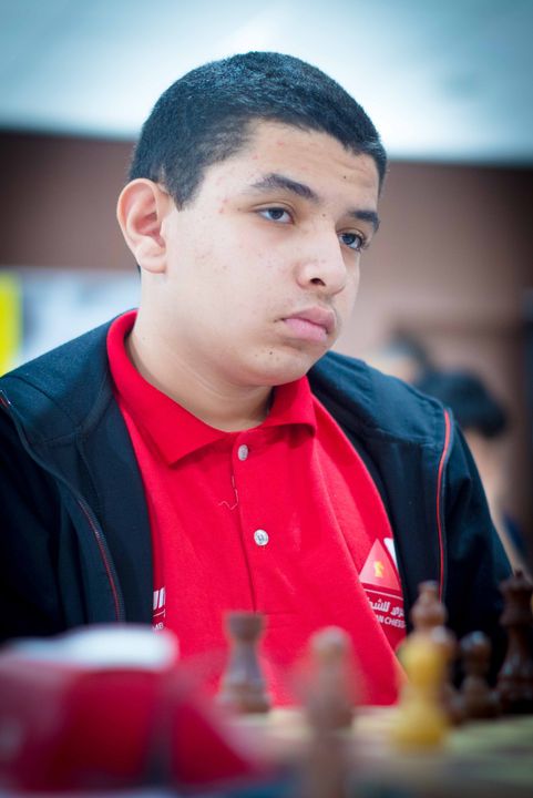 Abdalrahman Sameh Mohamed (Egipto, Sub-13 Open), jornada 3 (rondas 5–6).