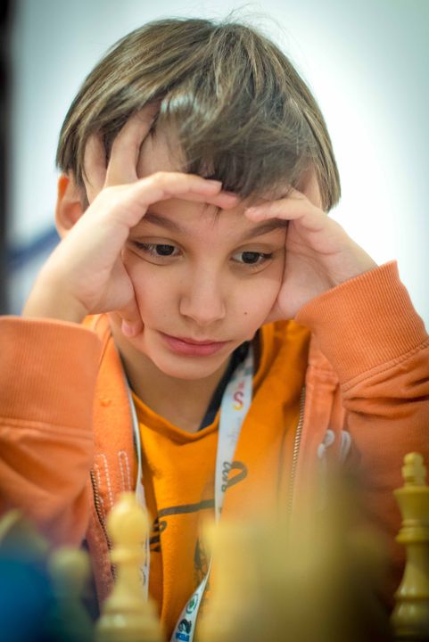 Akims Jefimovs (Letonia, Sub-9 Open), jornada 3 (rondas 5–6).