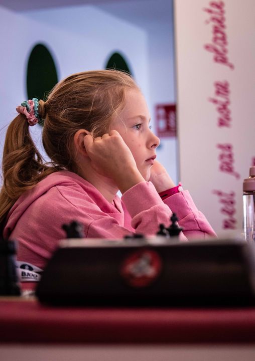 Day 4 (rounds 7–8) of the FIDE World U7–U17 Championships 2026 in Roquetas de Mar.