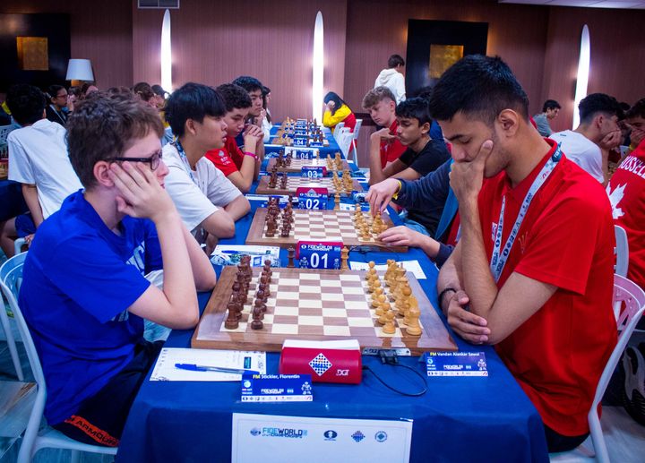 Jornada 5 (ronda 9) del Mundial FIDE Sub-7 a Sub-17 2026 en Roquetas de Mar.