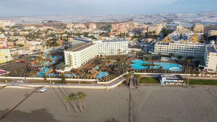 Evenia Zoraida resort from the air